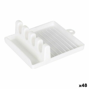 Halter für Küchenutensilien Quttin Weiß 14 x 12,5 cm (48 Stück) |  ...