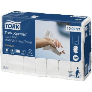 Papierhandtuch Tork Pack Weiß (21 Stück) |  Untersetzer , Platzdeck...