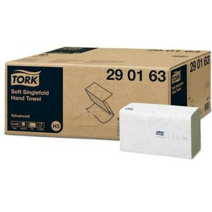 Papierserviette Tork 64152 Weiß grün (15 Stück) |  Untersetzer , Pl...