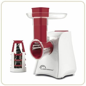Zerkleinerungsgerät für Gemüse Little Balance Easy Veggie Weiß Rot ...