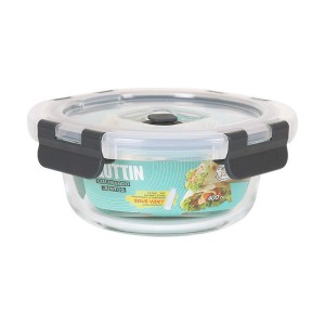 Lunchbox Quttin  kreisförmig 400 ml (Ø 15 x 6,2 cm) |  Brotdosen, L...