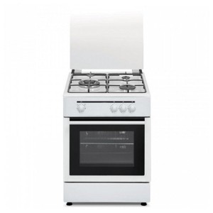 Gasherdplatte Vitrokitchen CB5530BN 1800W 50 x 55 x 85 Weiß |  Öfen...