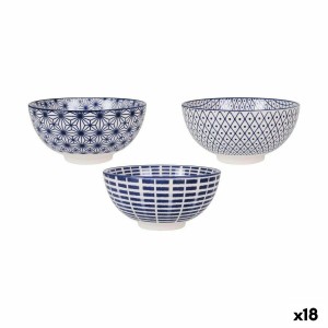 Schale Alfares Masako ø 15,5 x 7,7 cm Blau 15 x 7,3 cm (18 Stück) |...