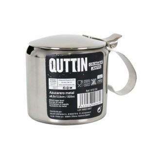 Zuckerdose Quttin Quttin 325 ml 8,5 x 12,5 cm Metall 11 x 7,7 x 8 c...