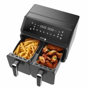 Heißluftfritteuse Fagor FG2X4L Schwarz noir 2200 W 8 L |  Fritteuse...