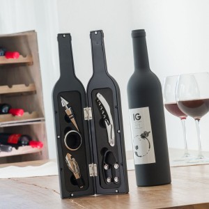 Wein-Zubehörset in Flaschenoptik InnovaGoods 5 Stücke |  Wein   | C...