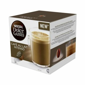 Kaffeekapseln Nescafé Dolce Gusto 48116 Café Au Lait Intenso (16 ud...