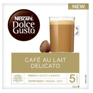 Kaffeekapseln Nescafé Dolce Gusto Au Lait Delicato (16 uds) |  Kaff...
