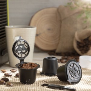 Set mit 3 wiederverwendbaren Kaffeekapseln Recoff InnovaGoods |  Ka...