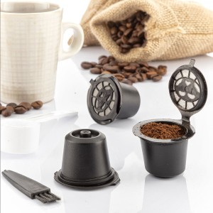 Set mit 3 wiederverwendbaren Kaffeekapseln Recoff InnovaGoods |  Ka...