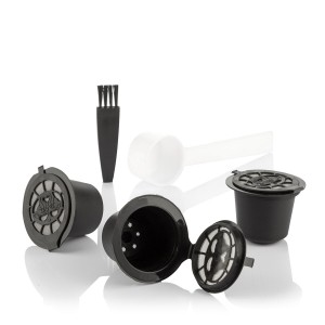Set mit 3 wiederverwendbaren Kaffeekapseln Recoff InnovaGoods |  Ka...