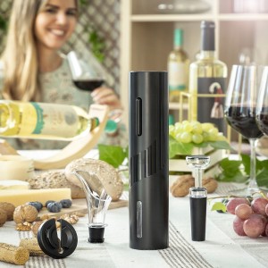 Elektrischer Korkenzieher mit Zubehör für Wein Corking InnovaGoods ...