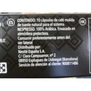 Kaffeekapseln Starbucks NESPRESSO NESCAFE COLOMBIA |  Kaffeekapseln...