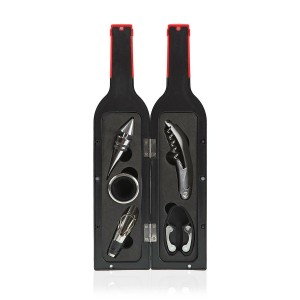 Weinzubehör-Set Versa Flasche Kunststoff 7 x 7 x 32 cm |  Wein   | ...