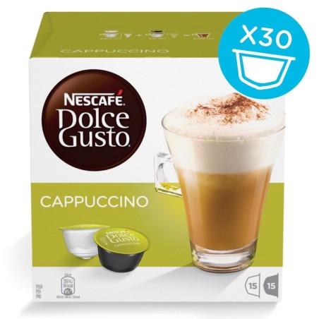 Kaffeekapseln Nestlé CAPUCCINO 30 Stücke |  Kaffeekapseln   | Chef Up