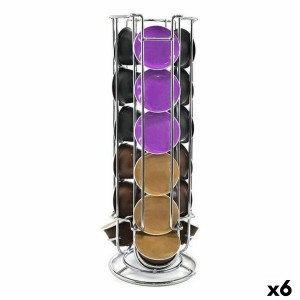 Spender für 18 Kaffeekapseln Quttin 49538 11,5 x 33 cm (6 Stück) | ...