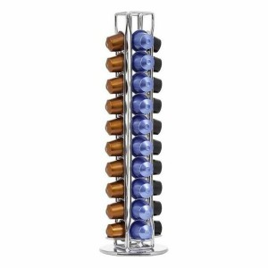 Spender für 40 Kaffeekapseln Quttin 107235 Drehend 11,5 x 37 cm (6 ...