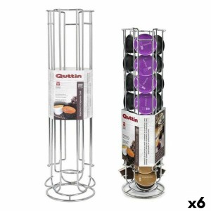 Spender für 24 Kaffeekapseln Quttin GR-48867 12 x 43 cm (6 Stück) |...