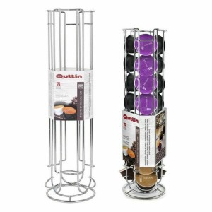 Spender für 24 Kaffeekapseln Quttin GR-48867 12 x 43 cm (6 Stück) |...