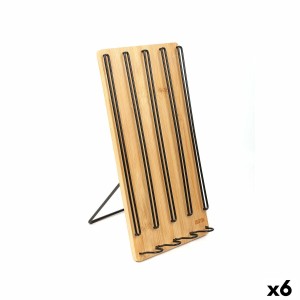 Organizer für Kaffeekapseln Quttin Bambus 35 x 18 x 4 cm 40 Kaffeek...