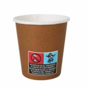 Gläserset Algon Pappe Einwegartikel Braun 36 Stück 80 ml (50 Stücke...
