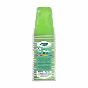 Mehrweg-Gläser-Set Algon grün 24 Stück 250 ml (25 Stücke) |  Gläser...