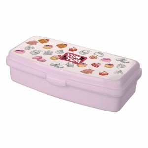 Brotzeitdose Titiz Bunt 20,5 x 9,5 x 5,6 cm (12 Stück) |  Brotdosen...