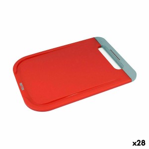 Schneidebrett Inde Rot 24,4 x 18 x 0,7 cm (28 Stück) |  Küchenbrett...