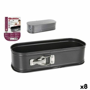 Kuchenspringform Quttin 104626 31 x 12 x 6,7 cm (8 Stück) (31 x 12 ...