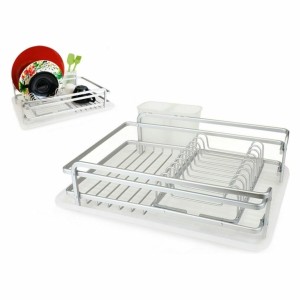 Abtropfsieb für die Spüle Confortime Alluma Aluminium 43 x 32 x 12 ...