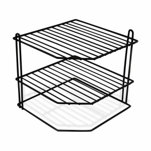 Teller-Halter Confortime Schwarz 22 x 22 x 22 cm 22 x 22 x 25 cm Ec...