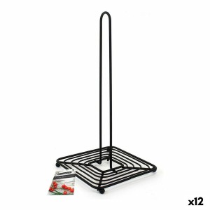 Küchenpapierrollenhalterung Confortime 66401 Schwarz 15 x 15 x 30,5...