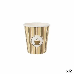 Gläserset Algon Pappe Kaffee 50 Stücke 120 ml (12 Stück) |  Gläser ...