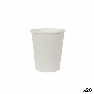 Gläserset Algon Pappe Weiß 12 Stücke 250 ml (20 Stück) |  Gläser un...