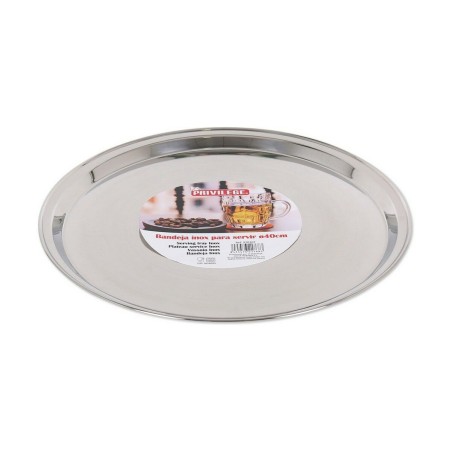 Schale Privilege Quttin Edelstahl Ø 40 x 2 cm |  Geschirr, Tabletts...