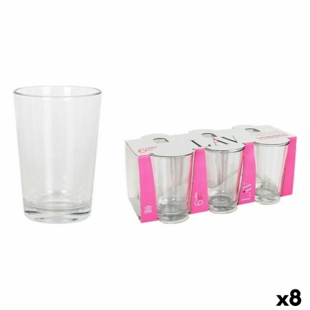 Gläserset LAV LV-22010E Kristall 205 ml 6 Stücke (8 Stück) |  Gläse...