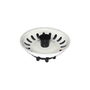 Spülbecken-Sieb EDM 01705 teka Weiß Kunststoff Ø 7,7 cm |  Waschbec...