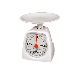 Retro-Küchenwaage EDM 07621 Weiß 4 Kg |  Küchenwaagen   | Chef Up