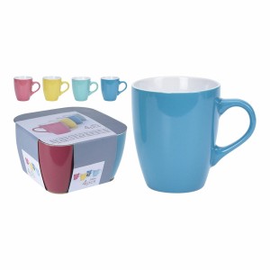 Satz von 4 Henkelbechern Lifetime aus Keramik 340 ml |  Tassen und ...