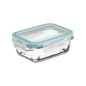 Lunch box 5five Simply Smart Blue Transparent Crystal 800 ml 18,5 x...