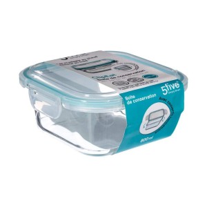 Lunchbox 5five Simply Smart Blau Durchsichtig Kristall 800 ml 16 x ...