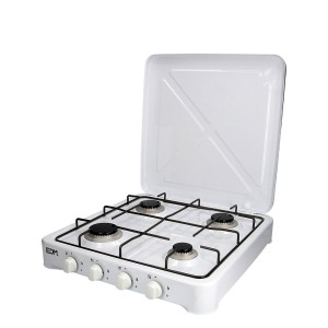 Gasherdplatte EDM 07422 Weiß 1500 W |  Öfen   | Chef Up