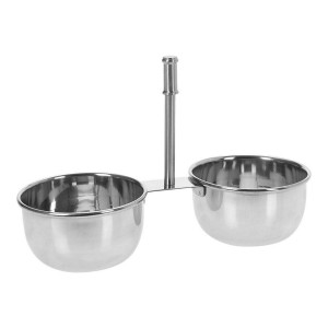 Saucenschüssel Excellent Houseware Double Edelstahl (21 x 9 x 14,5 ...
