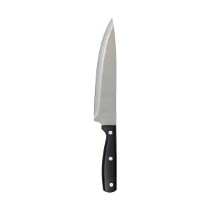 Küchenmesser Schwarz Edelstahl ABS 20 cm |  Messer und Schleifstein...