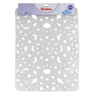 Abtropfsieb für die Spüle Metaltex rechteckig PVC Durchsichtiges (3...