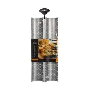 Backform für Baguettes 5five Simply Smart Silberfarben Aluminium Ve...