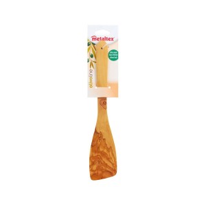 Spatel Metaltex 58061210 Braun Bunt natürlich Holz Olivenholz |  We...