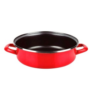 Kuchenplatte Fagor Optimax Rot Emaillierter Edelstahl Ø 26 x 8 cm |...