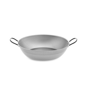 Tiefe Pfanne mit Griffen Vaello Gebürsteter Edelstahl (Ø 30 cm) |  ...