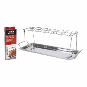Halterung für Hühnerflügel BBQ Collection Edelstahl |  Geschirr, Ta...